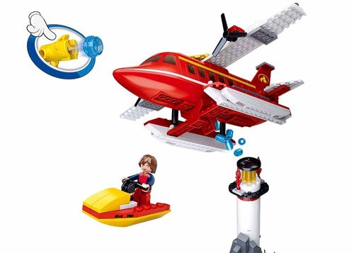 KLOCKI SLUBAN FIRE Straż pożarna Samolot strażacki 348 - B0629 na Arena.pl