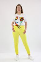 Spodnie gnieciuchy długie Arista Żółte UNI MAŁY
