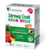 Lizaki MIX SmakÓw Z Witaminami NA OdpornoŚĆ Bezglutenowy (7 Szt.) 42 g