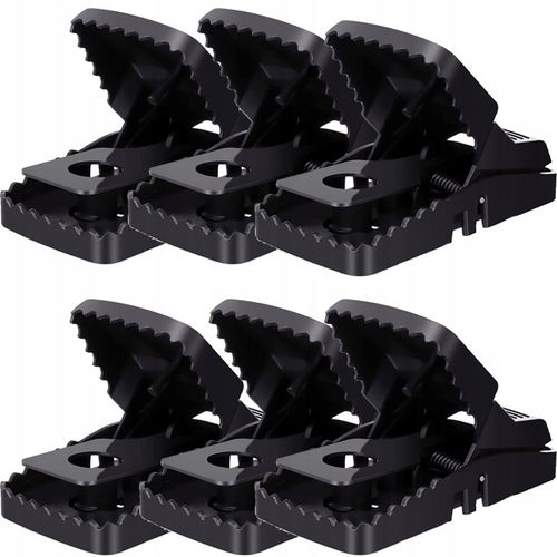 PUŁAPKA NA MYSZY MOCNY ZATRZASK GILOTYNA ZESTAW 6 SZTUK !!!! ŁAPKA NA MYSZY na Arena.pl