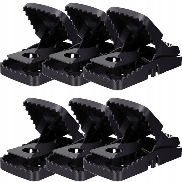 PUŁAPKA NA MYSZY MOCNY ZATRZASK GILOTYNA ZESTAW 6 SZTUK !!!! ŁAPKA NA MYSZY zdjęcie 10