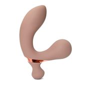 Dyskretny Wibrator Prostaty 10 Trybów Wibracji Wodoodporny Brązowy