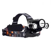 LATARKA CZOŁOWA LED 5W T6 CREE 450LM WODOODPORNA IPX2 USB