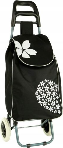 WÓZEK NA ZAKUPY TORBA ZAKUPOWA NA KOŁACH WÓZEK STELAŻ + TORBA BAGIA WÓZKI na Arena.pl