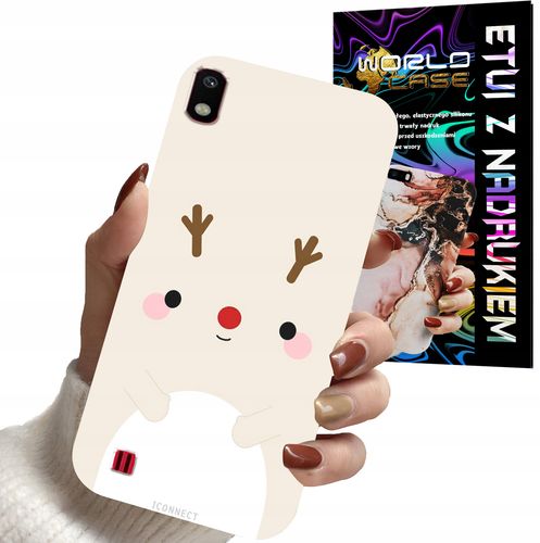 ETUI CASE DO SAMSUNG A10 - ŚWIĄTECZNE WZORY RENIFER MIKOŁAJ ŚWIĘTA na Arena.pl