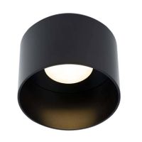 Plafon LAMPA sufitowa KONAN 1146 Shilo metalowa OPRAWA okrągła czarna