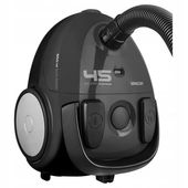 Odkurzacz Lekki Workowy Sencor Cichy 79dB Worek 1,5 litra Czarny