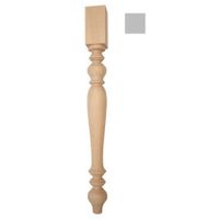 Noga drewniana do mebli stołów  Louis Philippe COUNTRY F990040 Kolor pokrycia - Buk, Długość / Wysokość - 74 cm, Materiał - Drewno