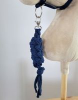 uwiąz dla hobby horse ze sznurka - granatowy