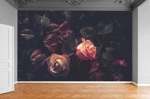 Fototapeta STYLOWA ARTYSYTYCZNE KWIATY RÓŻE 3D na Arena.pl