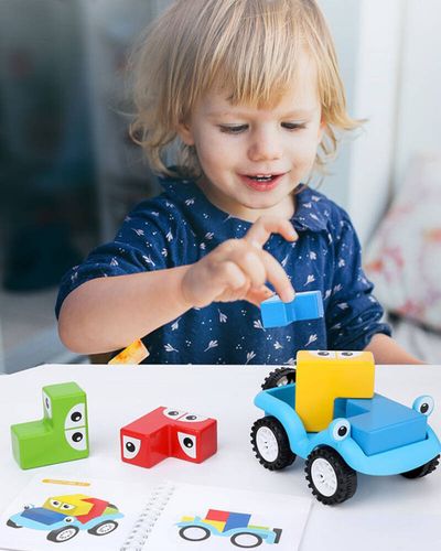 DLA DZIECI PUZZLE DREWNIANY SAMOCHÓD na Arena.pl