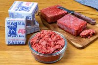 Karma dla Psa Mięso Mrożone Wołowe Bez Kości Surowe Świeże AS 10 kg BARF