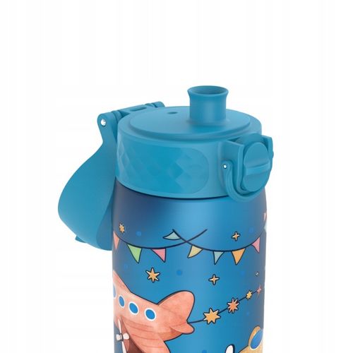 BUTELKA BIDON NA WODĘ DO SZKOŁY PRZEDSZKOLA NIEBIESKI SAMOLOTY ION8 0,5 l na Arena.pl