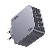 UGREEN TRWAŁA ŁADOWARKA SIECIOWA 4 PORTY 3X USB-C USB QUICK CHARGE 160W