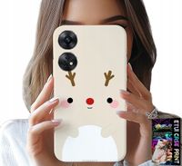 ETUI DO OPPO RENO8 T 4G - RENIFEREK, RENIFER, ŚWIĄTECZNE WZORY