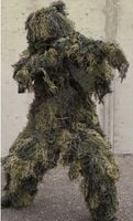 Strój maskujący do lasu Ghillie Suit Woodland Mil-Tec 11962020 Anti fire