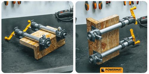 4x ŚCISK STOLARSKI RUROWY ZACISK BEZKOŃCOWY 3/4" METALOWY ZESTAW 4 na Arena.pl