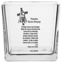 Wazon grawer PREZENT pamiątka Chrztu Świętego