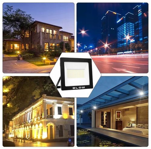 HALOGEN LAMPA ROBOCZA LED NAŚWIETLACZ REFLEKTOR ZEWNĘTRZNY 100W IP65 na Arena.pl