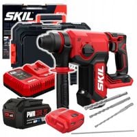 MŁOTOWIERTARKA AKUMULATOROWA SDS-PLUS 20V 3851 SKIL XP 1x2,0Ah + WALIZKA