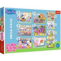 ND17_PU-9959 Puzzle 10w1 Poznaj Świnkę Peppę 90383 Trefl p6