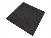 zabezpieczenie pod sprzęt siłownia, podłoga fitness 50x50x2cm czarna