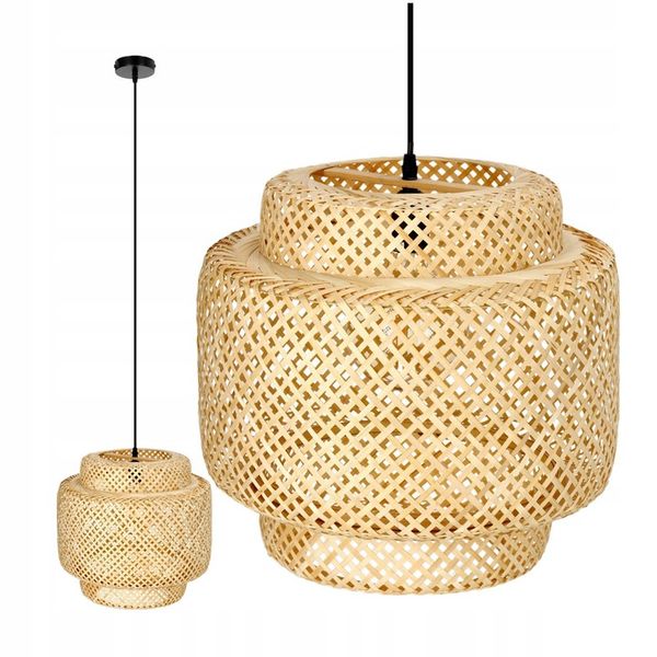 Lampa bambusowa BONN boho wisząca zdjęcie 1