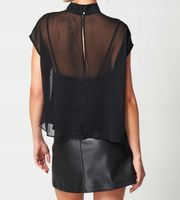 Next bluzka bez rękawów fason luźny rozmiar 40