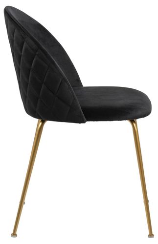 Krzesło Louise Black /gold na Arena.pl