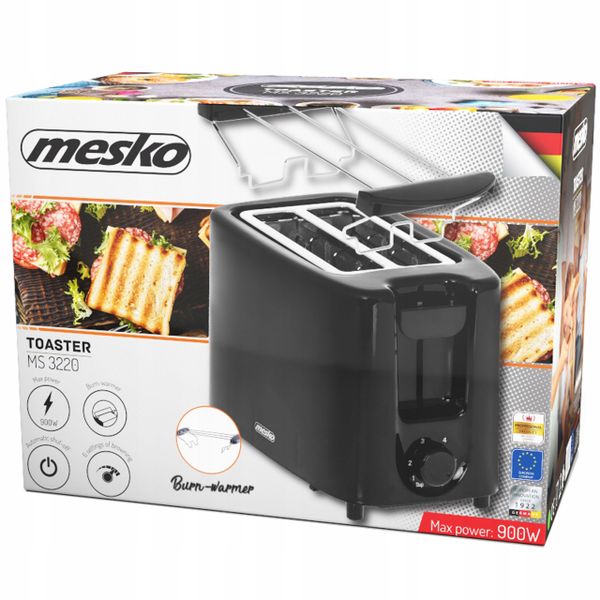 Toster Opiekacz Kanapek 6 Poziomów 900W 2 Kromki zdjęcie 14