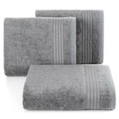 Ręcznik kąpielowy Laris 30X50 cm stalowy modal bawełna 550 g/m²