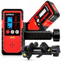 2X Detektor lasera rotacyjnego czerwony PRO DWL-R2