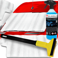 MATA ANTYSZRONOWA BUS ALUMIOWA SKROBACZKA MURSKA 580L ODMRAŻACZ SZYB LODU