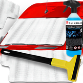 MATA ANTYSZRONOWA BUS ALUMIOWA SKROBACZKA MURSKA 580L ODMRAŻACZ SZYB LODU