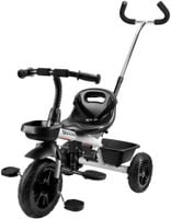 Rowerek trójkołowy HyperMotion z pchaczem i kołami wiecznie pompowanymi