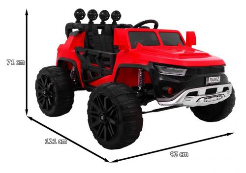 Pojazd Overspeed Czerwony na Arena.pl