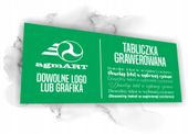Grawerowana Tabliczka z Laminatu 10x5 cm Personalizacja twoje logo napis