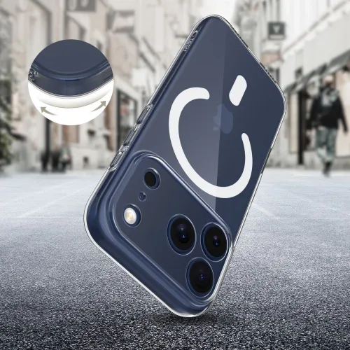 etui tech-protect flexair magsafe na iphone 17 pro - przezroczyste na Arena.pl