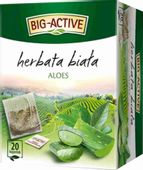 BIG ACTIVE Biała 20tb Z Aloesem 12 SZTUK