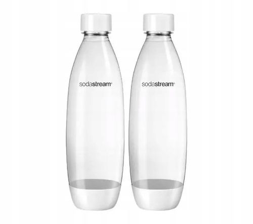 2x BUTELKI SODASTREAM FUSE BIAŁE BUTELKA DO SATURATORA 1L DO ZMYWARKI na Arena.pl