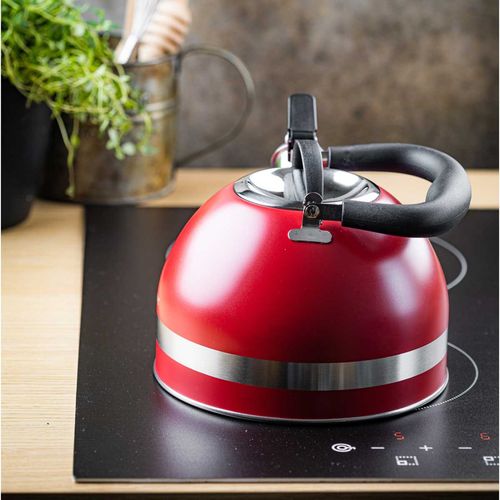 czajnik 1,8l z gwizdkiem kinghoff kh-1853 czerwony na Arena.pl