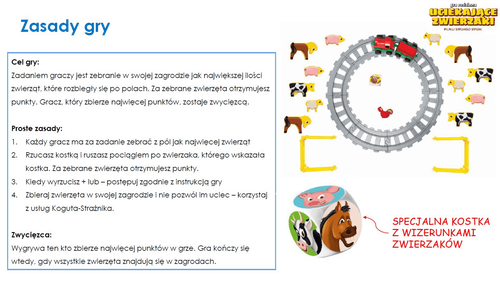 Gra rodzinna Uciekające Zwierzaki 42502 na Arena.pl