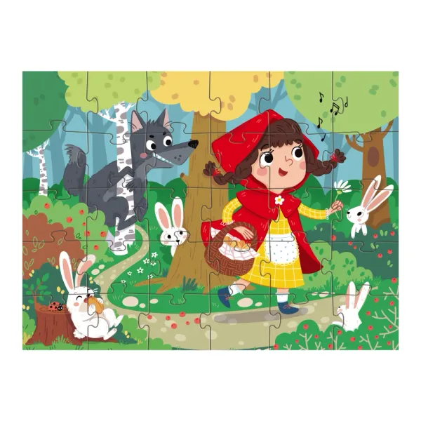 puzzle dodo ”czerwony kapturek” 300694 zdjęcie 5