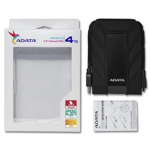 External HDD Adata HD710 Pro External Hard Drive USB 3.1 4TB Black na Arena.pl