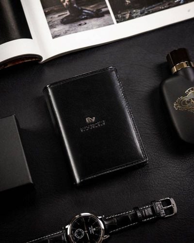elegancki, skórzany portfel męski - rovicky na Arena.pl