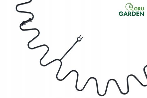 OBEJMA DO ROŚLIN UCHWYT 8 MM PODPORA ZIELONA HORTENSJE PIWONIE na Arena.pl