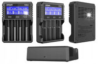 ŁADOWARKA XTAR VX4 DO AKU. LI-ON 1.5V/3.6V/3.7V LIFEPO4 3.2V NI-MH 1.2V