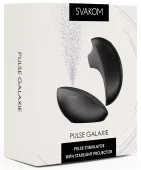 svakom pulse galaxy black - stymulator falowy z projektorem gwiazd