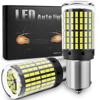 2X ŻARÓWKI P21W 144 LED 4014 BA15S CANBUS WSTECZNY