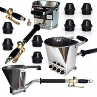 TYNKOWNICA PNEUMATYCZNA DO TYNKU TYNKARKA DO ZAPRAW ŚCIAN 8x DYSZ METALOWE